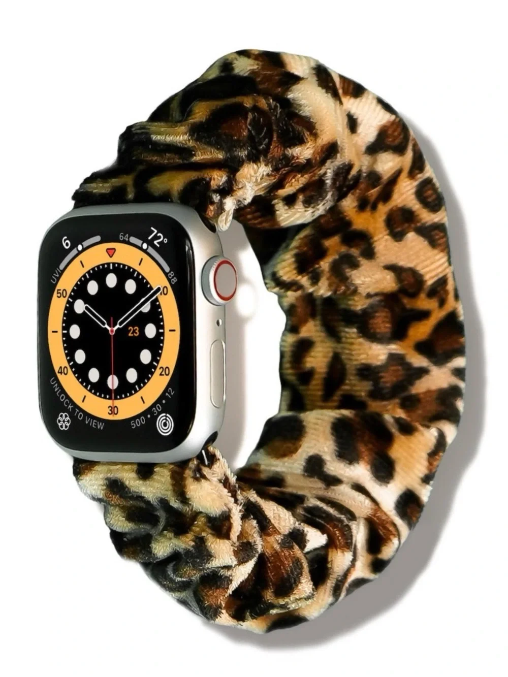 New/unworn Zipper Pocket Scrunchy Apple Watch Band